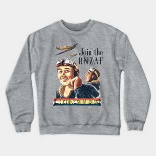 Fly with the Victory Squadrons | World War 2 British Propaganda Crewneck Sweatshirt